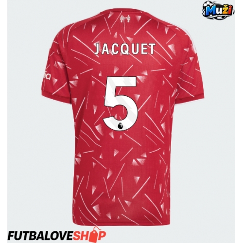 Dres Liverpool Jeremy Jacquet #5 Domáci 2026-27 Krátky Rukáv